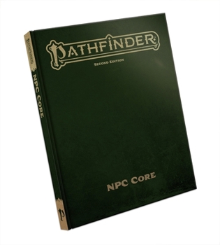 Hardcover Pathfinder RPG Npc Core Special Edition (P2) Book