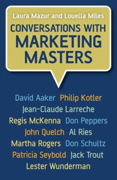 Hardcover Conversations with Marketing Masters Book