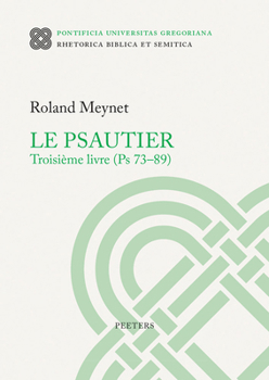 Paperback Le Psautier. Troisieme Livre (PS 73-89) [French] Book