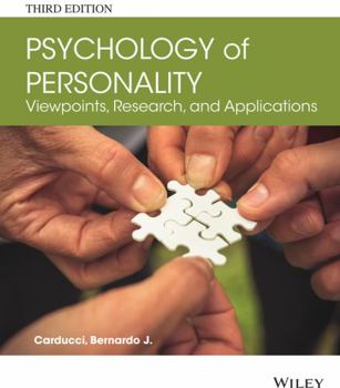 Paperback Psychology of Personality: Viewpoints, Research, and Applications Book