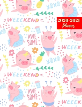 2020-2021 Planner: Simple Daily, Weekly & Monthly Organizer & Diary - 2 Year Appointment Calendar, Business Planners, Agenda Schedule Logbook and Journal
