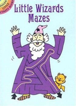 Paperback Little Wizards Mazes Book