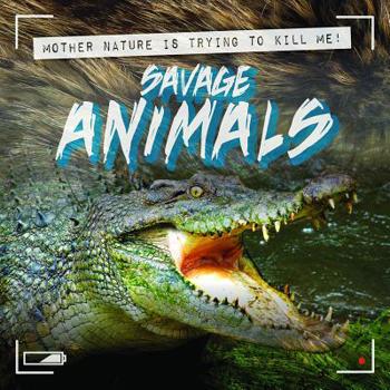 Library Binding Savage Animals Book