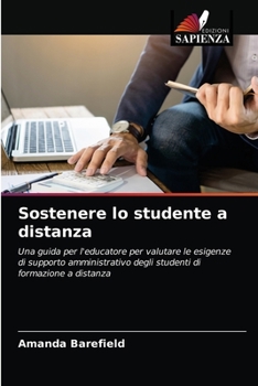 Paperback Sostenere lo studente a distanza [Italian] Book