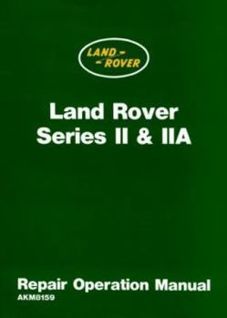 Paperback Land Rover Series II & IIA Repair Operation Manual Book