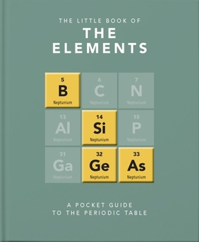Hardcover Little Book of Elements: A Pocket Guide to the Periodic Table Book