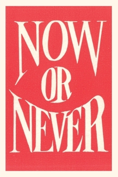 Paperback Vintage Journal Now or Never Book