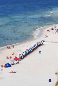 Aerial View of Panama City Beach Florida Journal : 150 Page Lined Notebook/diary