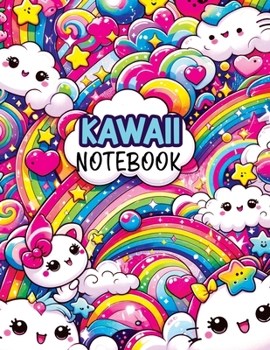 Paperback Kawaii Notebook: Composition Notebook for Kids with Dotted Midline and Picture Space Writing Paper, Perfect for Primary Journals in Grades K-2 Book