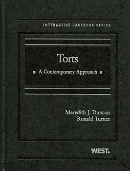 Hardcover Torts: A Contemporary Approach Book