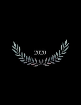 Paperback 2020: livro grande do planner do estudo do scheduler do planner grande do homework para o ano 2020 eu calend?rio mensal e ca [Portuguese] Book