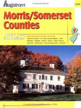 Paperback Morris / Sumerset Atlas NJ Book