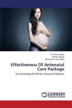 Paperback Effectiveness of Antenatal Care Package Book