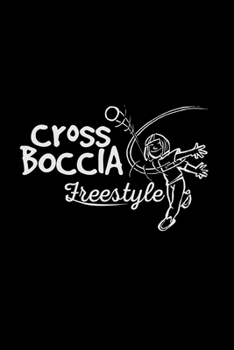 Paperback Cross Boccia freestyle: 6x9 Crossboccia - dotgrid - dot grid paper - notebook - notes Book