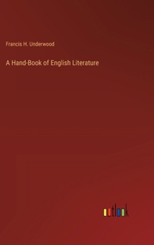 Hardcover A Hand-Book of English Literature Book