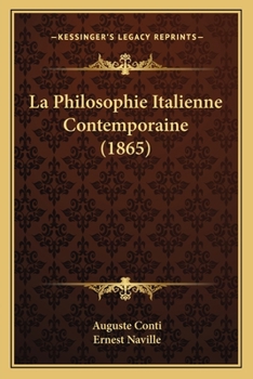 La Philosophie Italienne Contemporaine (1865)