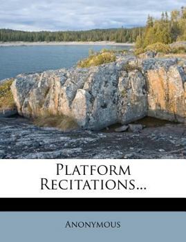 Paperback Platform Recitations... Book