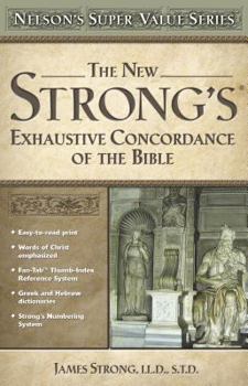 Hardcover New Strong's Exhaustive Concordance Book