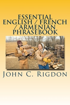 Paperback Essential English / French / Armenian Phrasebook Book