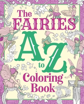 Paperback The Fairies A to Z Coloring Book