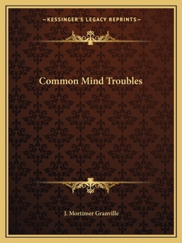 Paperback Common Mind Troubles Book