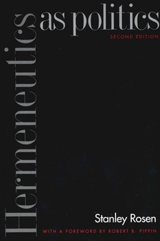 Paperback Hermeneutics as Politics: Second Edition Book
