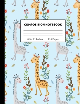 Paperback Composition Notebook: Wide Ruled Paper Notebook Journal - Cute Wide Blank Lined Workbook for Teens Kids Students Girls for Home School Colle Book