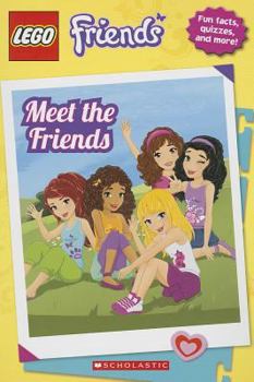 Paperback Lego Friends: Meet the Friends Book