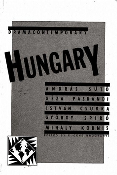 Paperback Dramacontemporary: Hungary Book