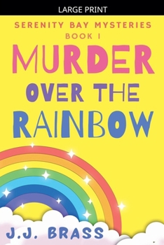 Paperback Murder Over the Rainbow [Large Print] Book