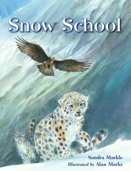 Hardcover Snow School Book
