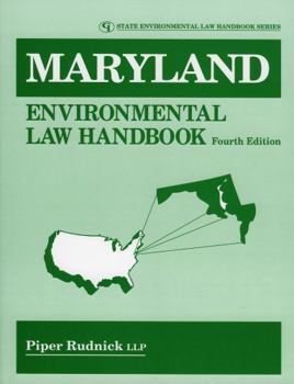 Paperback Maryland Environmental Law Handbook Book