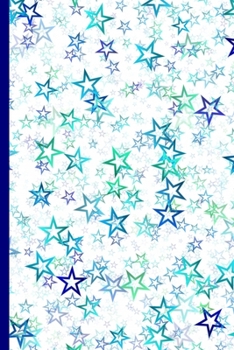 Stars: 6x9 | Lined Notebook For Writing Notes or Journaling Christmas Gift Cover Matte College Student School Gift for Cristmas Fans