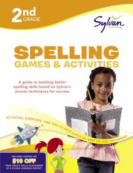 Paperback 2nd Grade Spelling Games & Activities Book