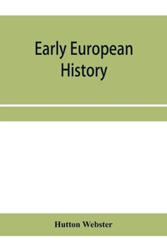 Paperback Early European history Book