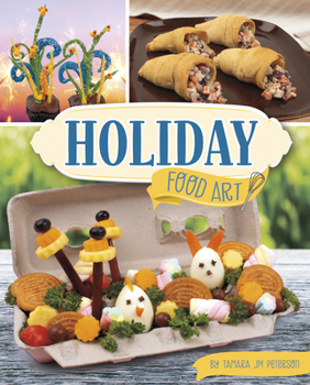 Hardcover Holiday Food Art Book