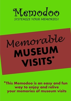 Paperback Memodoo Memorable Museum Visits Book