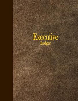 Executive Ledger: 100 Pages, 3 Columns