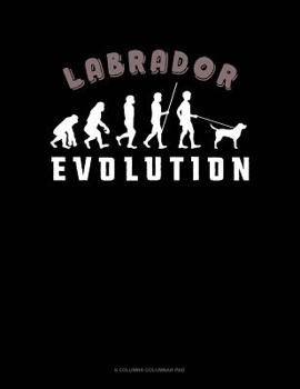 Paperback Labrador Evolution: 6 Columns Columnar Pad Book