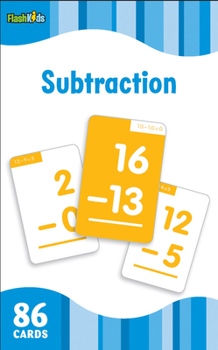Misc. Subtraction Flash Cards Book