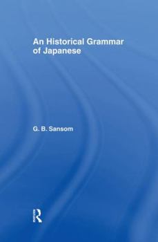 Paperback Historical Grammar of Japanese Book