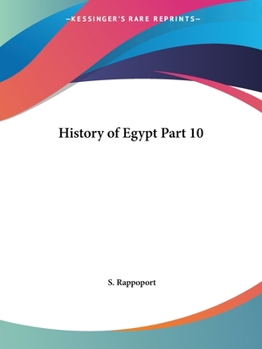 Paperback History of Egypt Part 10 Book