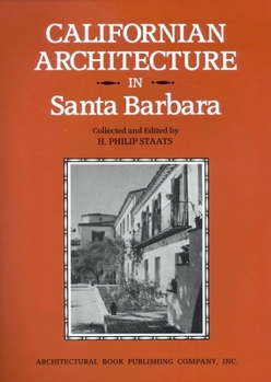 Paperback Californian Architecture in Santa Barbara Book