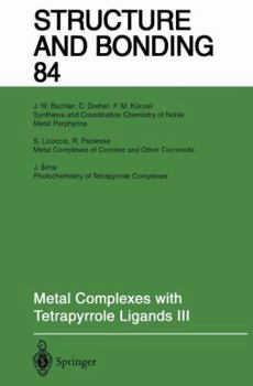 Paperback Metal Complexes with Tetrapyrrole Ligands III Book