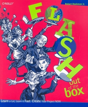 Paperback Flash Out of the Box [With CD-ROM] Book