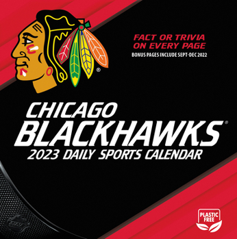 Unknown Binding Chicago Blackhawks 2023 Box Calendar Book