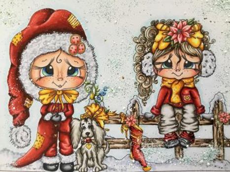 Sherri Baldy My Besties Magical Winter Coloring Book
