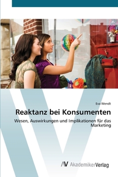 Paperback Reaktanz bei Konsumenten [German] Book