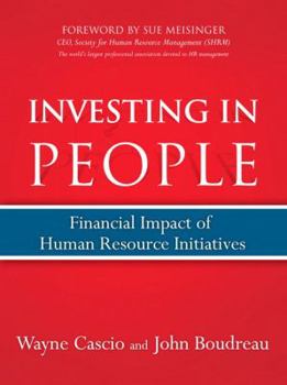 Hardcover Investing in People: Financial Impact of Human Resource Initiatives Book