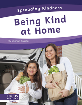 Library Binding Being Kind at Home Book